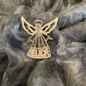 2 FOR $12  Brooch - Angel pin/brooch-silver tone